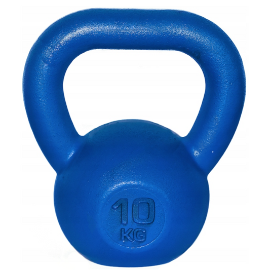 Kettlebell 10 kg Żeliwny | Polski Odważnik z Wygodnym Uchwytem