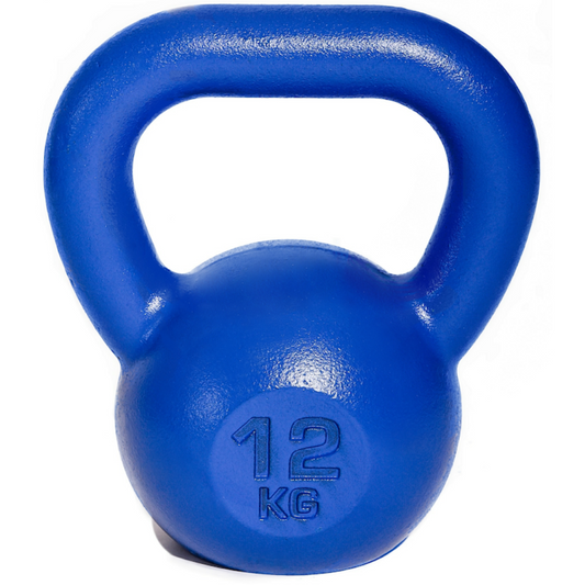 Kettlebell 12 kg Żeliwny | Polski Odważnik z Wygodnym Uchwytem