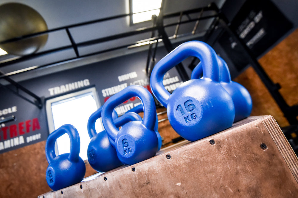 Kettlebell 6 kg Żeliwny | Polski Odważnik z Wygodnym Uchwytem