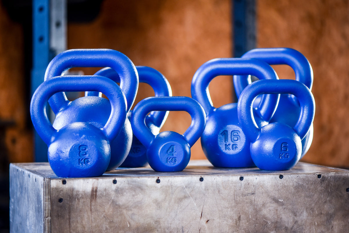 Kettlebell 6 kg Żeliwny | Polski Odważnik z Wygodnym Uchwytem